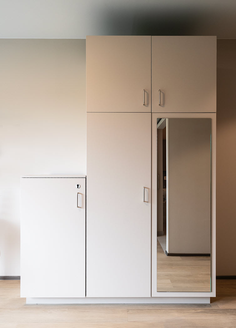 A cosy home in l'heureux séjour with UNILIN HPL for the interior decor